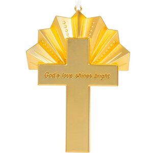 God's Love Shines Bright Metal Ornament Hallmark Keepsake 2024 New in Box